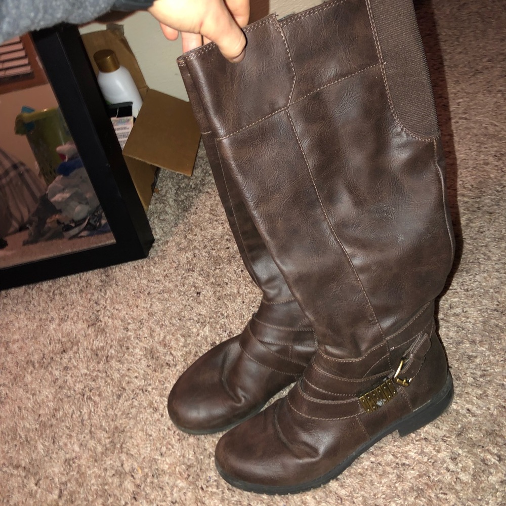 Knee high boots